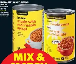 Real Canadian Superstore No name baked beans offer