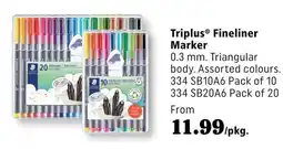 Covey Basics STAEDTLER Triplus Fineliner Marker offer