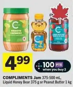 Co-op COMPLIMENTS Jam offer