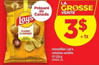 Maxi Croustilles Lay's offer