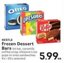 IGA Nestle Frozen Dessert Bars offer