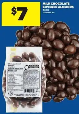 Real Canadian Superstore Milk chocolate covered almonds offer
