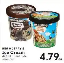 IGA Ben & Jerry's Ice Cream offer