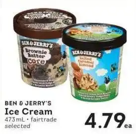 IGA Ben & Jerry's Ice Cream offer