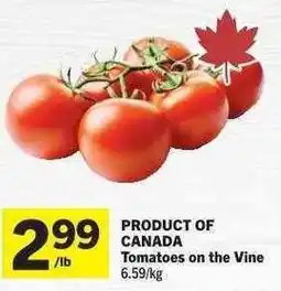 Co-op Tomatoes on the Vine offer