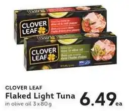 IGA Clover Leaf Flaked Light Tuna offer