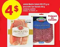 Maxi Salami Mastro Salami ou prosciutto San Daniele offer
