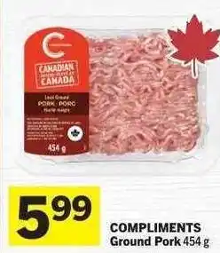 Co-op COMPLIMENTS Ground Pork offer