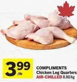 Co-op COMPLIMENTS Chicken Leg Quarters AIR-CHILLED offer