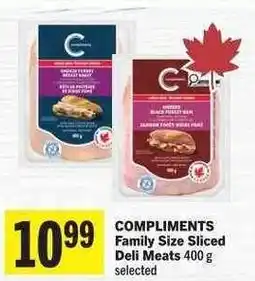Co-op COMPLIMENTS Family Size Sliced Deli Meats offer