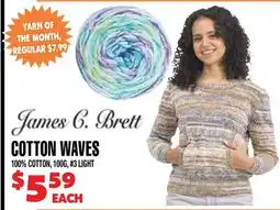 Len's Mill Stores JAMES C. BRETT COTTON WAVES offer
