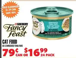 Len's Mill Stores FANCY FEAST PURINA CAT FOOD offer