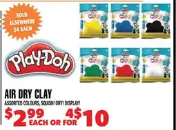 Len's Mill Stores Play-doh AIR DRY CLAY offer