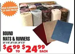 Len's Mill Stores BOUND MATS & RUNNERS offer