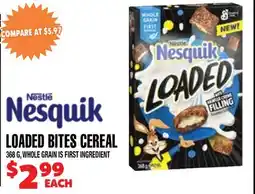 Len's Mill Stores NESTLE NESQUIK LOADED BITES CEREAL offer