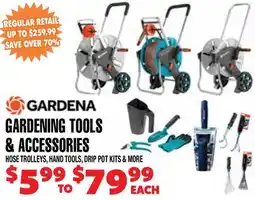 Len's Mill Stores GARDENA GARDENING TOOLS & ACCESSORIES offer