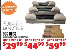 Len's Mill Stores SOFT LANDING DOG BEDS offer
