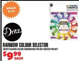 Len's Mill Stores DRITZ RAINBOW COLOUR SELECTOR offer