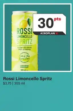 LCBO Rossi Limoncello Spritz offer