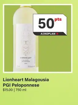 LCBO Lionheart Malagousia PGI Peloponnese offer