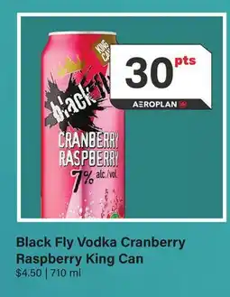 LCBO Black Fly Vodka Cranberry Raspberry King Can offer