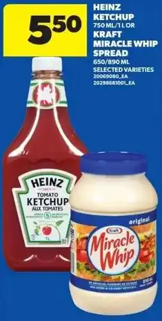 Real Canadian Superstore Heinz ketchup kraft miracle whip spread offer