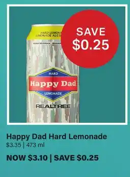 LCBO Happy Dad Hard Lemonade offer