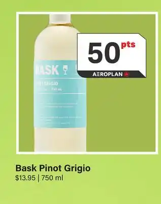 LCBO Bask Pinot Grigio offer
