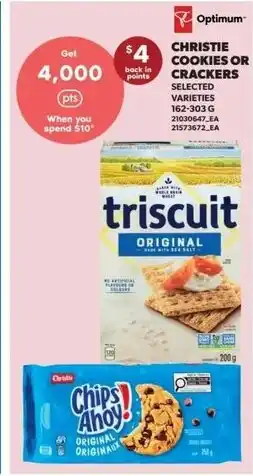 Real Canadian Superstore Christie cookies or crackers offer