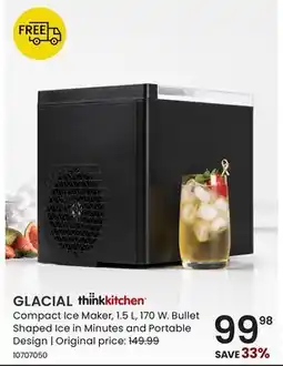 Stokes GLACIAL Compact Ice Maker offer