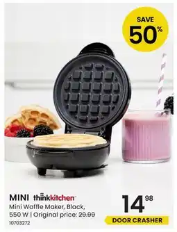 Stokes MINI Mini Waffle Maker offer