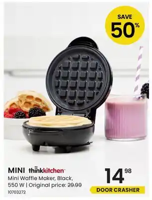 Stokes MINI Mini Waffle Maker offer