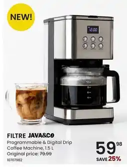Stokes FILTRE Programmable & Digital Drip Coffee Machine offer