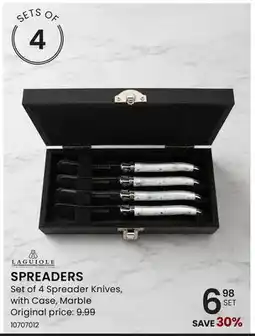 Stokes SPREADERS Set of 4 Spreader Knives offer