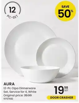 Stokes AURA 12-Pc Olpa Dinnerware Set offer
