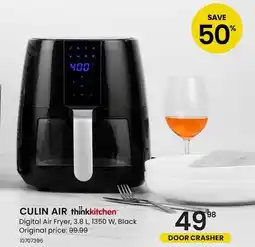 Stokes CULIN AIR Digital Air Fryer offer