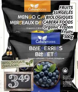 Supermarché PA FRUITS SURGELÉS BIOLOGIQUES CABERA FOODS | Organic Frozen Fruits offer