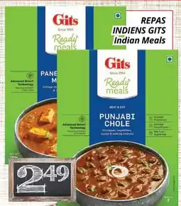 Supermarché PA REPAS INDIENS GITS offer