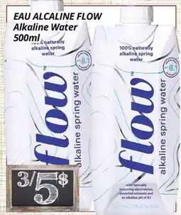 Supermarché PA EAU ALCALINE FLOW | Alkaline Water offer