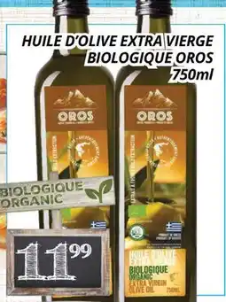 Supermarché PA HUILE D'OLIVE EXTRA VIERGE BIOLOGIQUE OROS offer