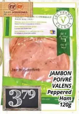 Supermarché PA JAMBON POIVRÉ VALENS | Peppered Ham offer