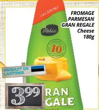 Supermarché PA FROMAGE PARMESAN GRAN REGALE | Cheese offer