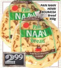Supermarché PA PAIN NAAN HENRI BOURASSA | Bread offer