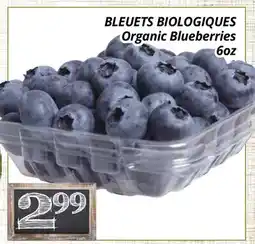 Supermarché PA BLEUETS BIOLOGIQUES | Organic Blueberries offer