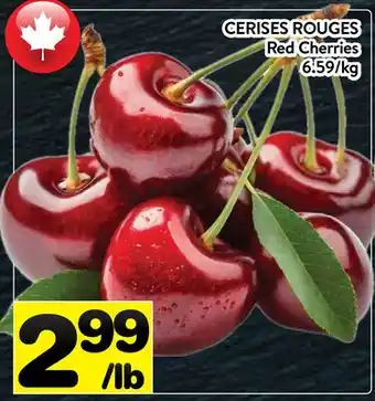 Supermarché PA CERISES ROUGES | Red Cherries offer