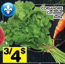 Supermarché PA CORIANDRE | CORIANDER offer