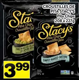 Supermarché PA CROUSTILLES DE PITA STACY'S | Pita Chips offer