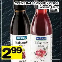 Supermarché PA CRÈME BALSAMIQUE KRINOS | Balsamic Glaze offer