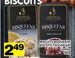 Supermarché PA BISCUITS BISQUEENS BISCOTTI TSOUNGARI | COOKIES offer