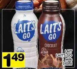 Supermarché PA LAIT LAIT'S GO | Milk offer